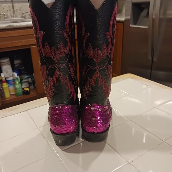 Presidente Fusia Cowboy Boots size 5.5 - Picture 6 of 12